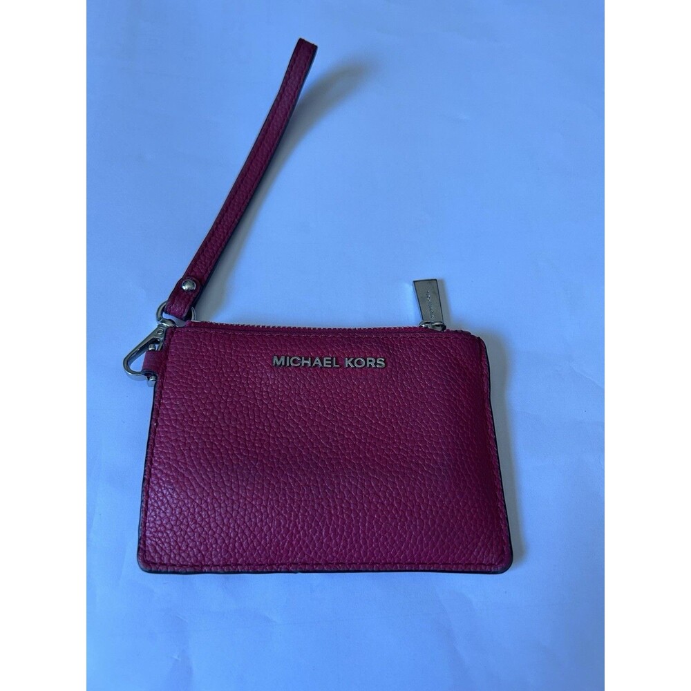 Michael Kors Jet Set Small Pebbled Leather Coin Purse